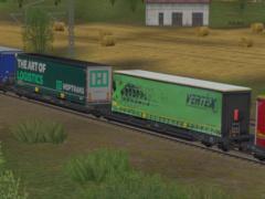 Zweiteiliger Taschentragwagen Typ Sdggmrss Ermewa (V60NDB10548 )
