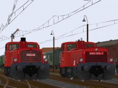  Verschub-Diesellokomotive ÖBB Reihe 2062 - Set 1