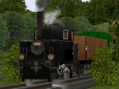 Tenderlokomotive - Südbahn 185