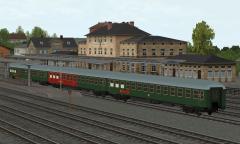 DB-Halbspeisewagen der Bauart CR/BR4ymg-51 (spter BRyl 446), Set 1