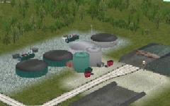 Biogas-Anlage