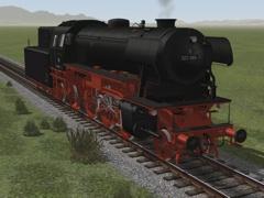 Personenzug - Schlepptenderlokomotive der Baureihe 23 „DB BR 023 060-7“