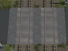 Betonplatten für Bahnübergänge