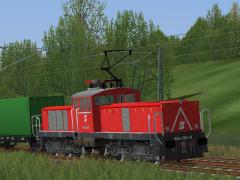Elektrische Rangierlokomotive OBB 1064.006