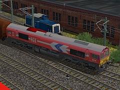 Diesellokomotive HGK_DE65 (V70XMK1529 )