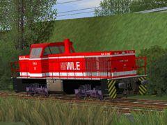 Diesellokomotive G1206 WLE (V70XMK1539 )