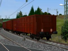 4-achsige offene Güterwagen der On Rail		