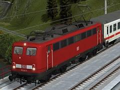 E-Loks BR 110 der DBAG in EpVI - verkehrsrote Lackierung (V73NSK20051 )