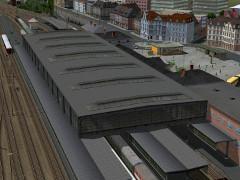 Sparset Bahnhofshalle und Bahnsteigdach (V80NCE10004 )