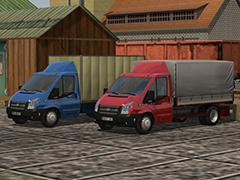 Ford Transit der 5-ten Generation. Set 1 mit 20 Modellen.