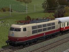 DB BR 103 in TEE-Lackierung der Ep.IV