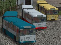 MAN Bus SG 240 mit Tauschtextur