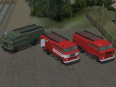 IFA W 50 Feuerwehr LF16 mit Tauschtextur