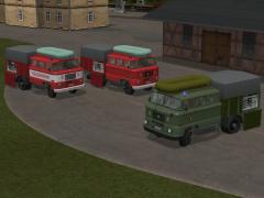 IFA W 50 Feuerwehr RTGW mit Tauschtextur