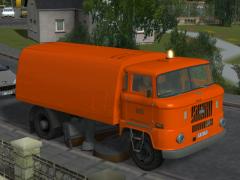 IFA W 50 Kehrmaschine mit Tauschtextur