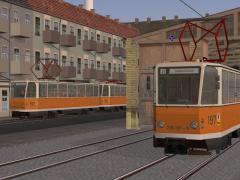 Tatra T6A2 Berlin mit Tauschtextur