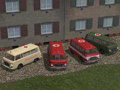 Barkas B1000 Krankenwagen Set1