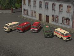 Barkas B1000 Krankenwagen Set2