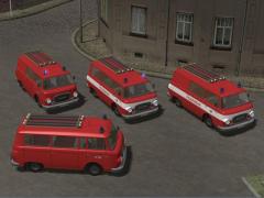 Barkas B1000 Feuerwehrfahrzeuge