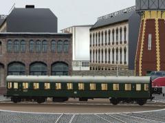 Ganzstahlwagen 2. Klasse der DB, Bauart 1928 Epoche 3