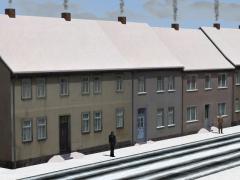 Kleinstadt-Häuserset 4 Winter (V80NMP10013 )