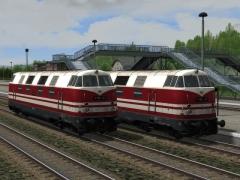 2 Diesellokomotiven der Baureihe V180.1, Epoche III