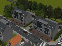 Moderne Wohnblocks