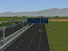 Autobahnbeschilderung