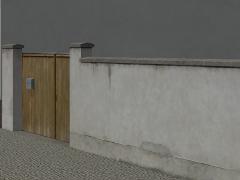 Zwischenmauern für Wohnhäuser