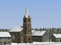 Dorfkirche-Winter