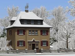 Zweifamilienhäuser-Winterset (V80NRE10139 )