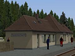 Bahnhof für Schmalspur-/Nebenbahn