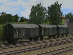Güterzuggepäckwagen Pwgs 44 der DB Epoche IIIa