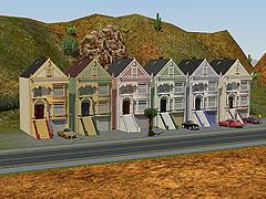 San Francisco Häuser-Set