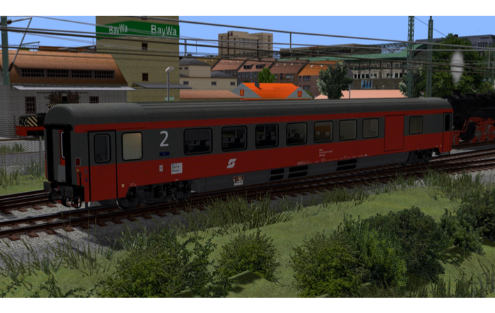 Personenwaggon, BDmpsz 82-91 2.Klasse/Gepäckwagen
