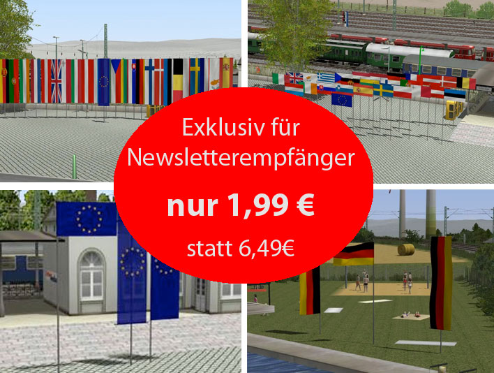 Stadthäuser-Set im amerikanischen Stil der Postmoderne